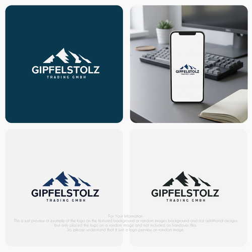 Logo & brand guide contest entry by pixelgarden
