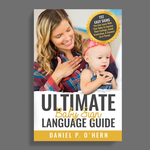 Baby Sign Language for Parents ebook cover Design by Mr.TK