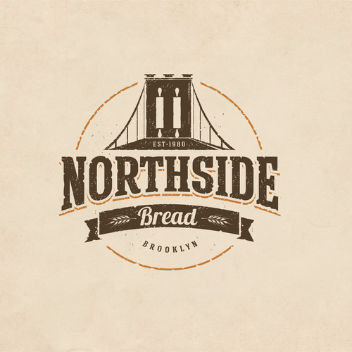 can you create a rustic logo for my bakery specializing in crusty, artisan bread? Réalisé par Zvucifantasticno