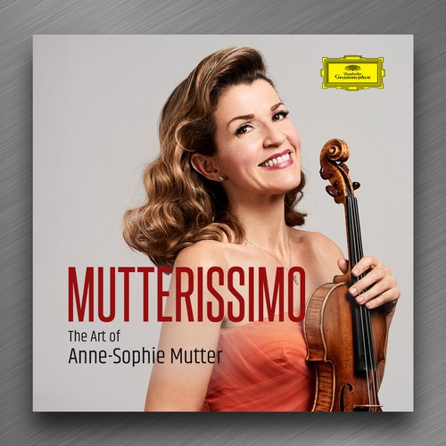 Illustrate the cover for Anne Sophie Mutter’s new album Design by 9 Green Studio