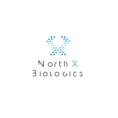 Logo for new pharmaceutical company within gene therapy, DNA and RNA. Design by K3A