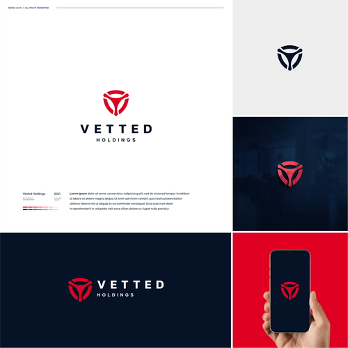 Design di Vetted Holdings New Logo di Senja1705
