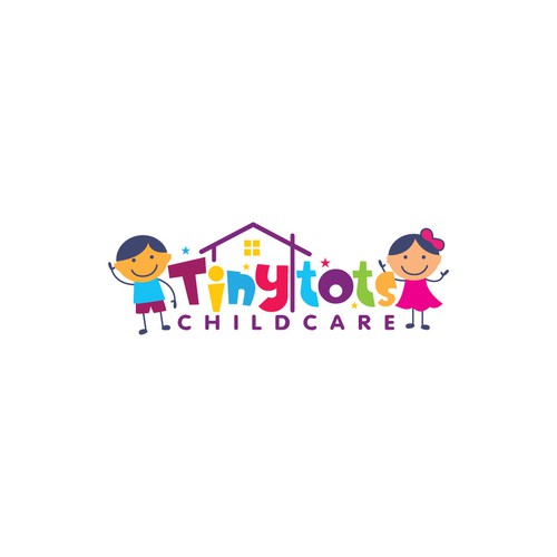 Colorful and playful logo for my in-home daycare. I would like to see kids playing and learning . I have kids 6 month up Design by creative_think