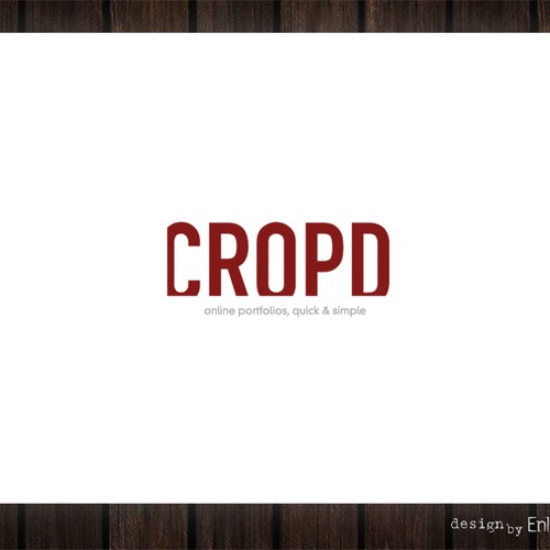 Cropd Logo Design 250$ Ontwerp door EnlightPro