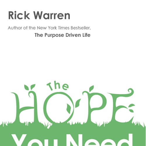 Design Rick Warren's New Book Cover Design réalisé par h.evans