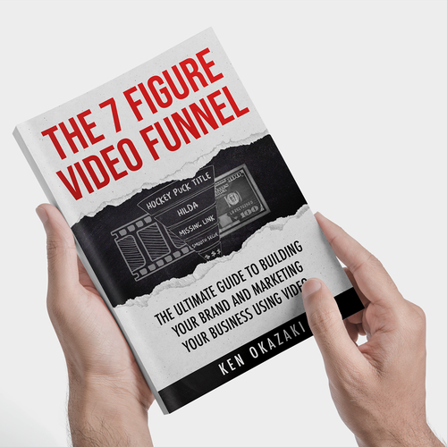 Eye-catching book cover designed to convert online ads Design by anajaodesigns