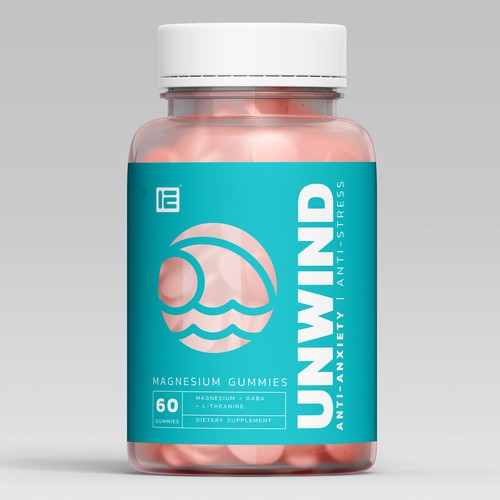 Trendy Supplement Brand Label Design Design by MKaufhold