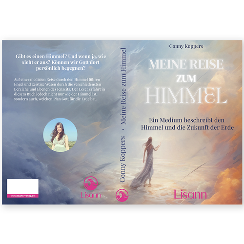 Cover for spiritual book My Journey to Heaven Design por sadiaafrinrumky