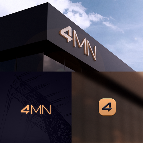 A catching simple logo to be remembered. No linesmen stuff just a simple catching 4MN Design by Eduardo, D2 Design