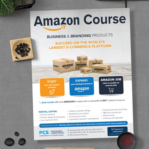 Amazon Business and Branding Course Design por Hadi (Achiver)