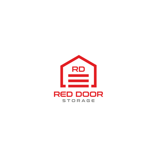 Simple 2d/flat logo design for a self-storage company Design by zudsign