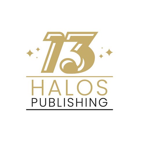 13 Halos Publishing logo Diseño de Esui Studio