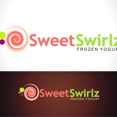 Frozen Yogurt Shop Logo Design por wiedy4