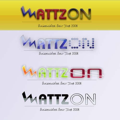 Help WattzOn (BusinessWeek Best Idea 2008) with a new logo Design by tinaz