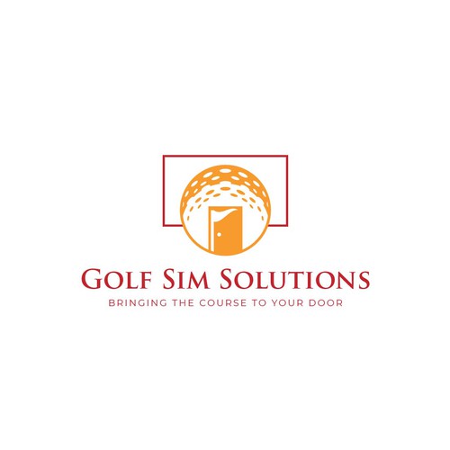 Tee Off Your Creativity: Golf Simulator Logo Design Challenge Design by ridwanted