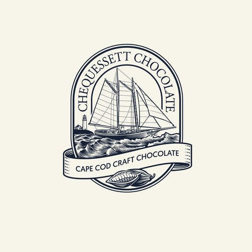 Design a sophisticated logo for a luxury craft chocolate company Diseño de Steve Hai