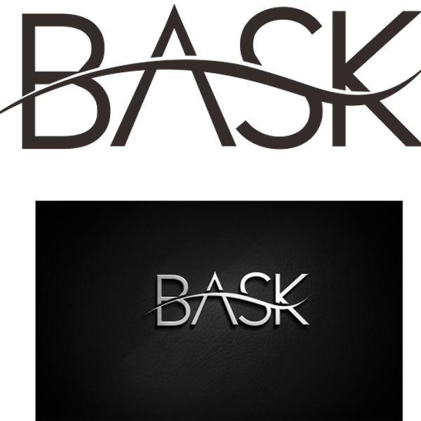 Create a simple, bold and contemporary logo for BASK