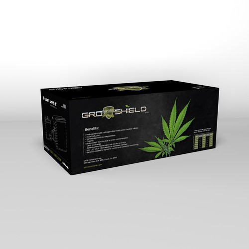 Retail packaging for Advanced Air Purifier for Cannabis and Ag Design réalisé par zarifa86