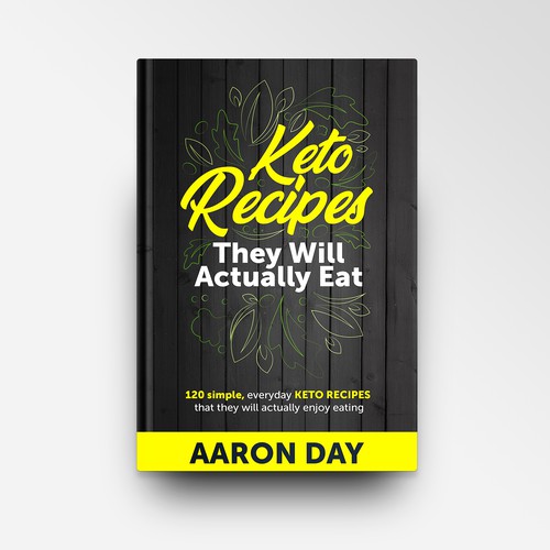 Design Healthy Ketogenic Recipe Book Cover Design réalisé par DZINEstudio™