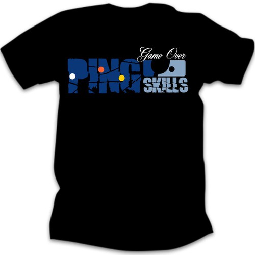 Design the Official T-Shirt for PingSkills Réalisé par Crzzna