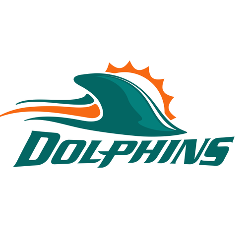 99designs community contest: Help the Miami Dolphins NFL team re-design its logo!-ontwerp door TimZilla