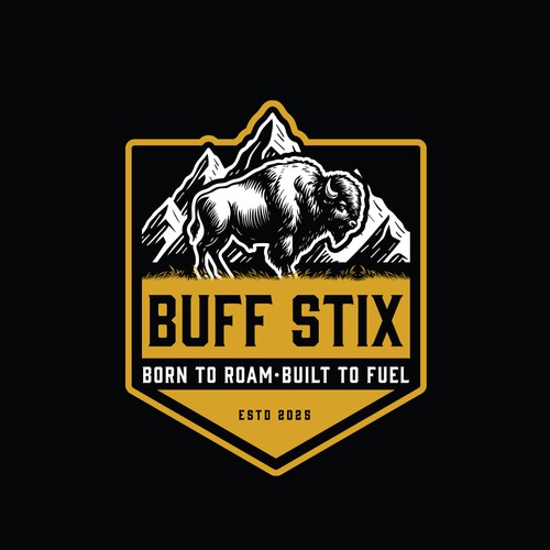 Buff Stix...Lean, Delicious, Buffalo Strong. Design by Dexterous™