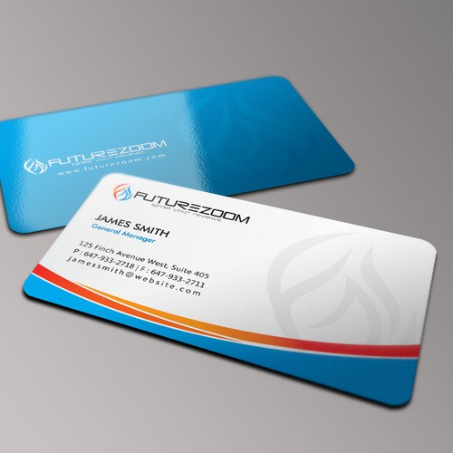 Business Card/ identity package for FutureZoom- logo PSD attached Ontwerp door LaTovan