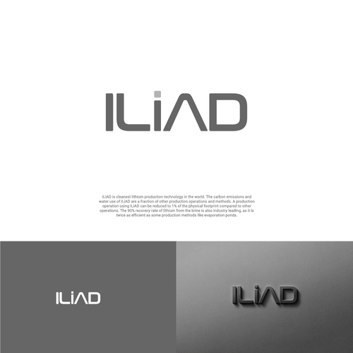 Iliad Logo Design Design by Zamm