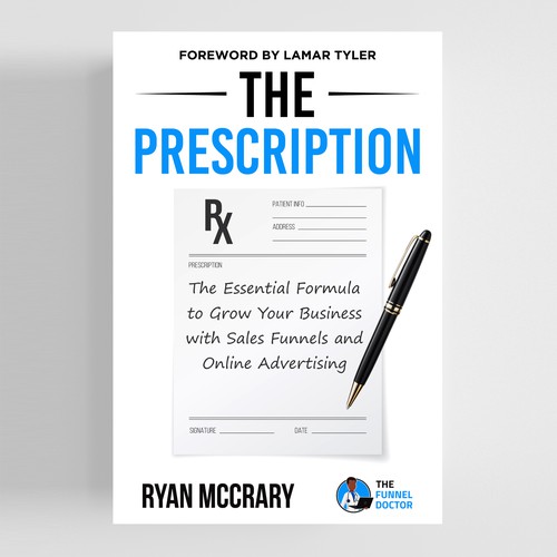 コンペ「The Funnel Doctor Book Design」のデザイン by icon89GraPhicDeSignさん 