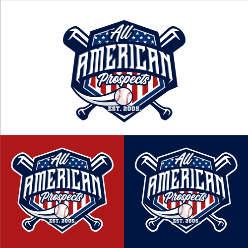 All American Prospects Baseball logo design! Design by Zept'ID99™