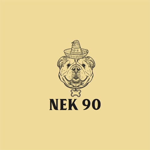 90th Birthday logo-ontwerp door cus.