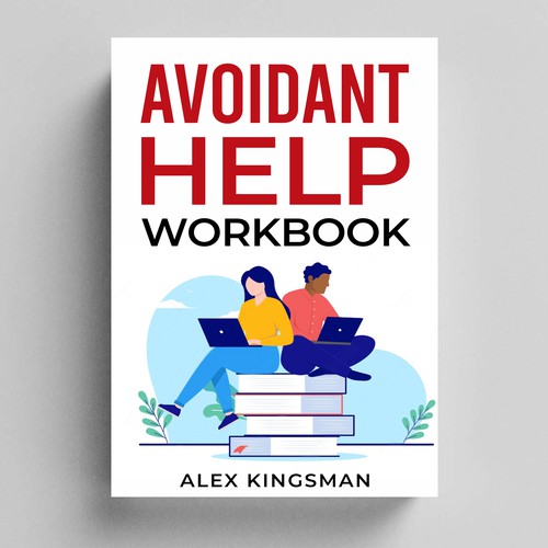 Workbook book cover on Avoidant Attachment Style Design by NoBoundaries