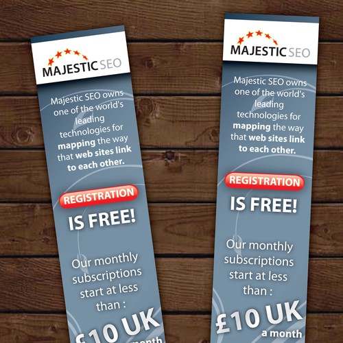 Banner Ad Campaign for Majestic SEO Design by SpenkyDesign