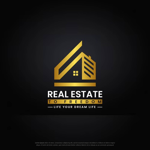 Real Estate to Freedom Design by Vscoanzo