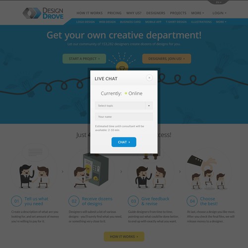 Landing Page Expert - We need you! Design by Silverrost