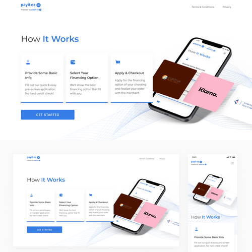 Landing page design contest entry by Faris Prayoga