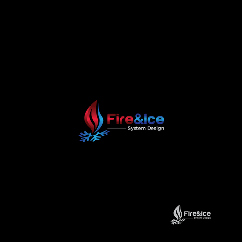 Ice And Fire Logo By Prizrakkd Videohive