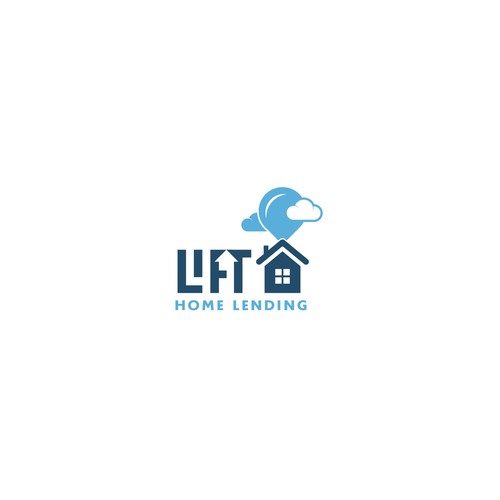 Lift Home Lending Logo Design by freecycle