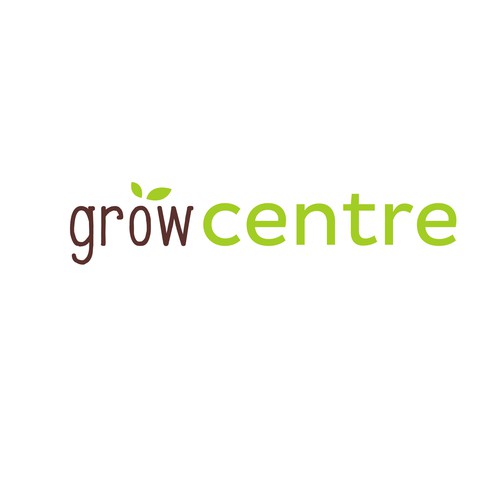 Logo design for Grow Centre Diseño de mariellik