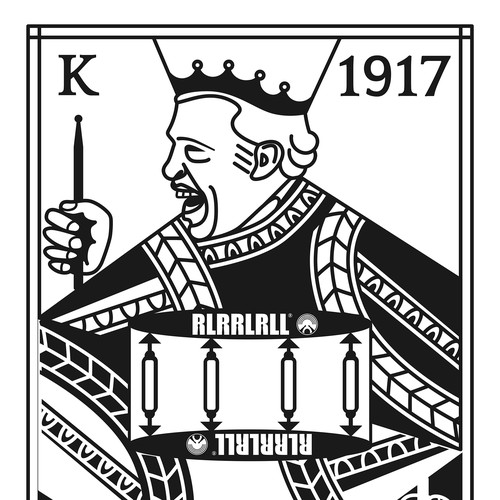A young drummers brand needs your talent Design by Agnesema