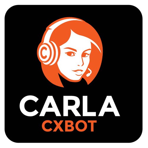 Logo design for our AI based Voicebot "Carla" Design by r4pro