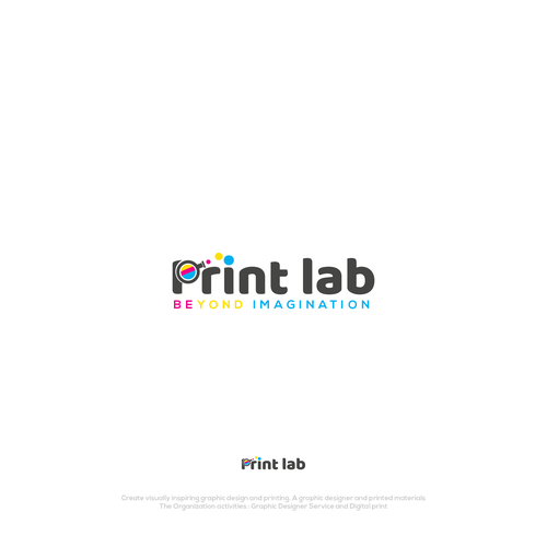Request logo For Print Lab for business   visually inspiring graphic design and printing Réalisé par YESU fedrick