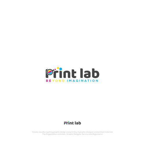 Request logo For Print Lab for business   visually inspiring graphic design and printing Design by YESU fedrick