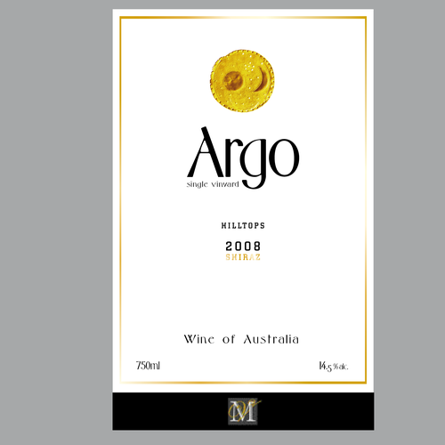 Sophisticated new wine label for premium brand Design by janvanloop