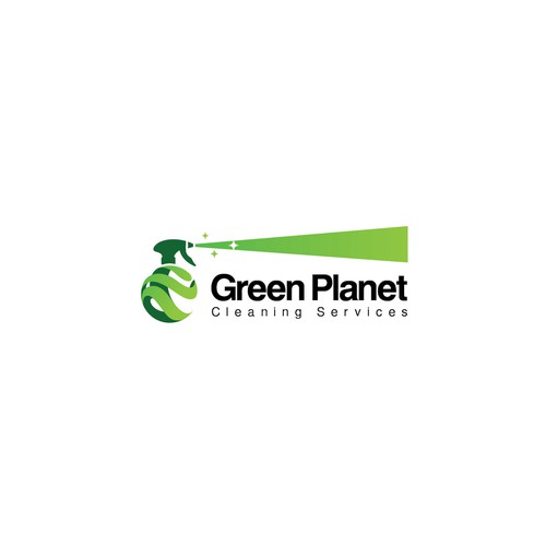 Design a Professional, Clean Logo for a Green Cleaning Company Design by ferytale