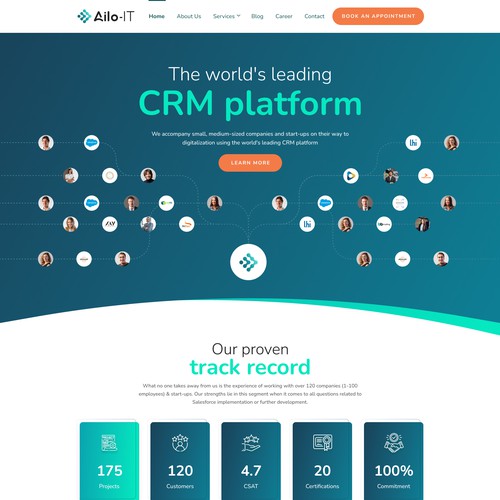 Web page design contest entry by FuturisticBug