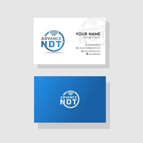 Industrial logo and business card design. Training and consulting firm. Design by NuriCreative