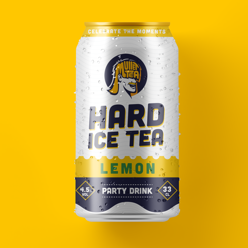 Hard Ice tea Can Design - Be Fun ! Design by DolphinArt