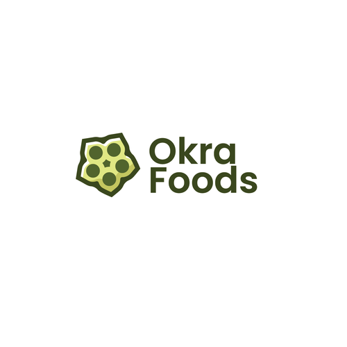 Okra inspired logo design Design by merechesol™