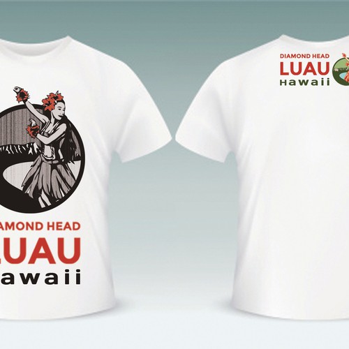 Create A Shirt Souvenir For The Hottest Luau In Hawaii Design by iMAGIngarCh+